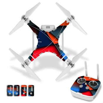 

Colorful Style Vinyl Skin Sticker for DJI Phantom 3 Drone And Remote Controller 0145
