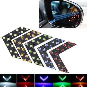 

1x Car Led Decoration Light Arrow Panel Light For Car Rear View Mirror Indicator Turn Signal Light Car LED Rearview Mirror Light