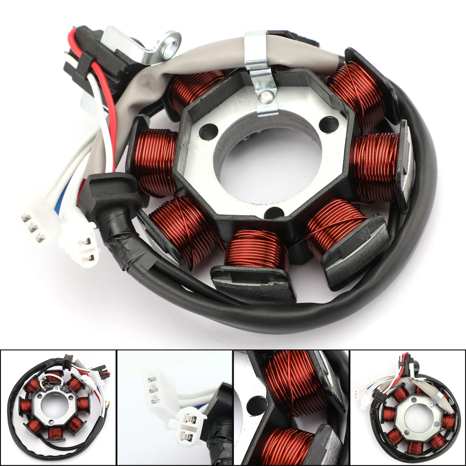 Artudatech генератор МАГНЕТО СТАТОР для Yamaha XT125X XT125R YBR125 YBR 125 05-14 3D9-H1410-00 3D9-H1410-01 |