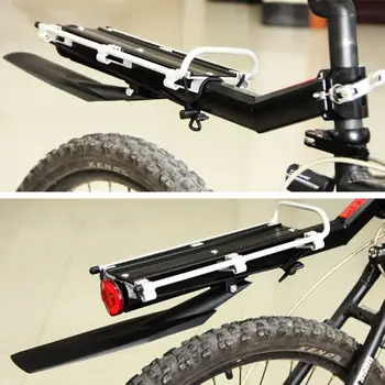

Adjustable MTB Luggage Quick Release Mount Carrier Bike Seat Rear Rack with Post PXPF