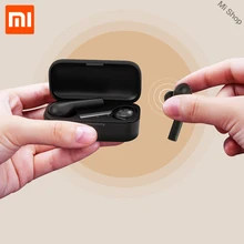 MI Mijia T5 TWS Fingerprint Touch Wireless Headphones Bluetooth 5.0 3D Stereo Dual-Mic Noise Cancelling Earphones With Game Mode