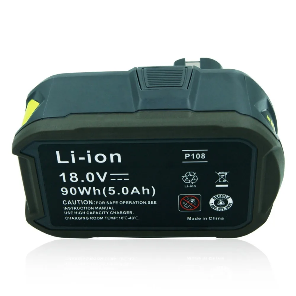 18v 5.0ah Lithium Rechargeable Battery 
