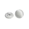 20 10mm Botones DIY Smooth Satin Covered Metal Shank Buttons US Stock Sewing Fasteners for Tuxedo Suits Bridal Gowns Decoration 3