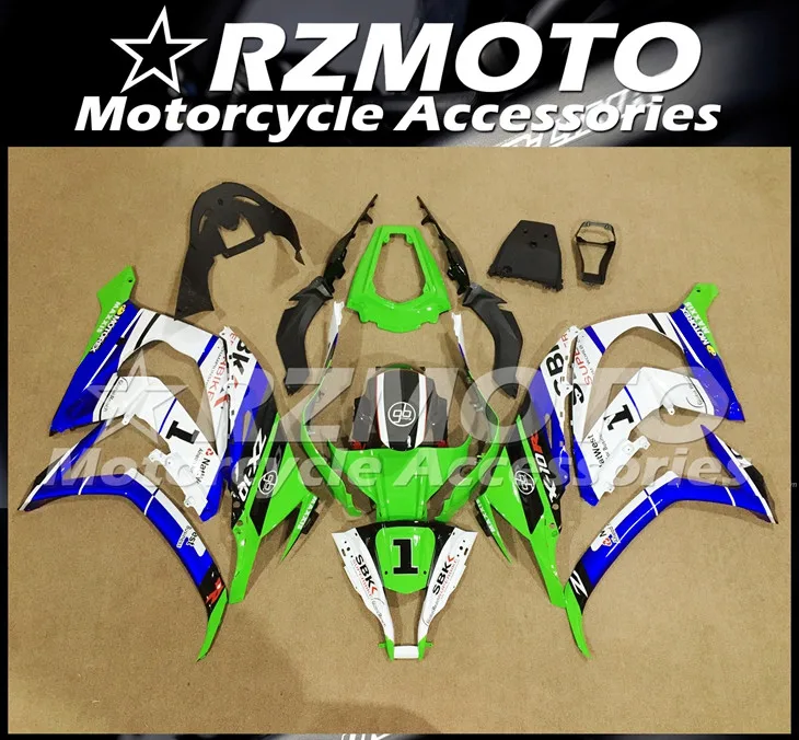 Новинка из АБС-пластика для мотоцикла весь обтекатели комплект подходит Kawasaki Ninja