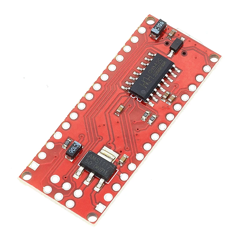 Nano Micro USB с Загрузчиком v3.0 ATMEGA168P совместимый контроллер V3 Red для arduino CH340 драйвер 16