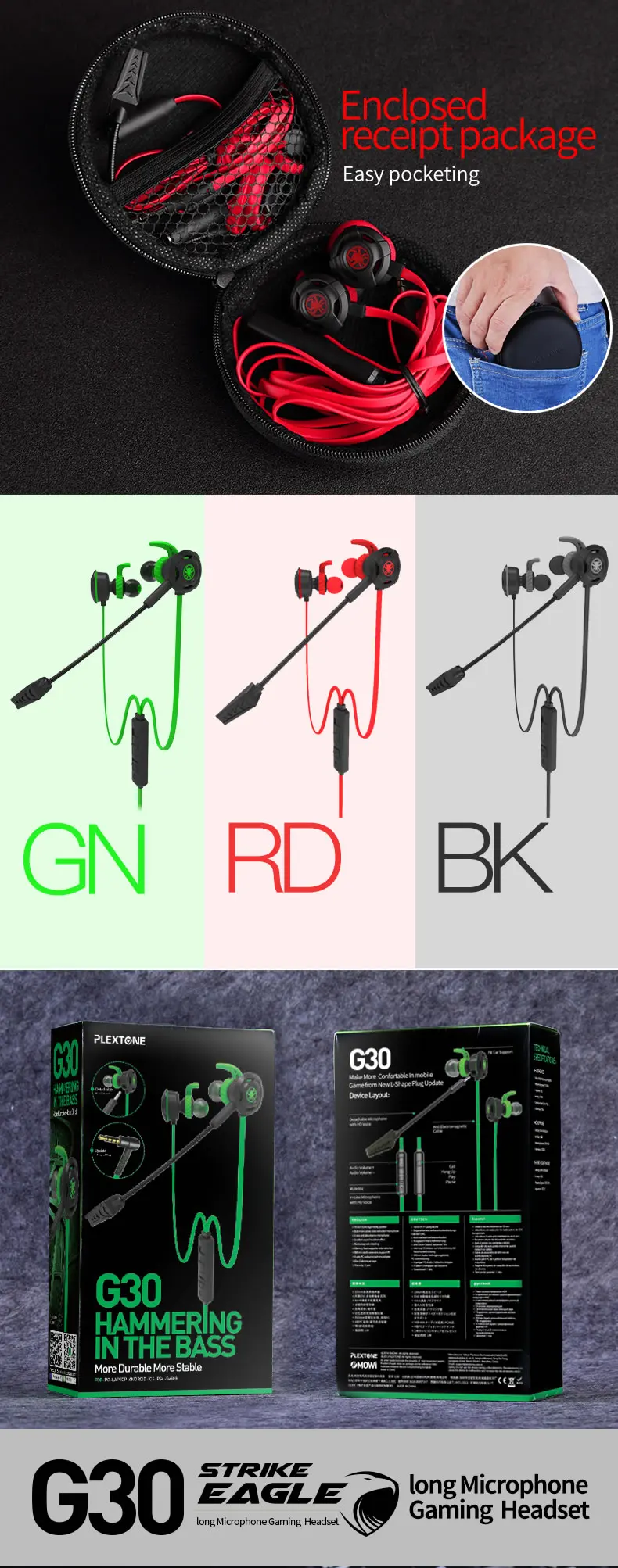Plextone G30 Pc Gaming Headset 