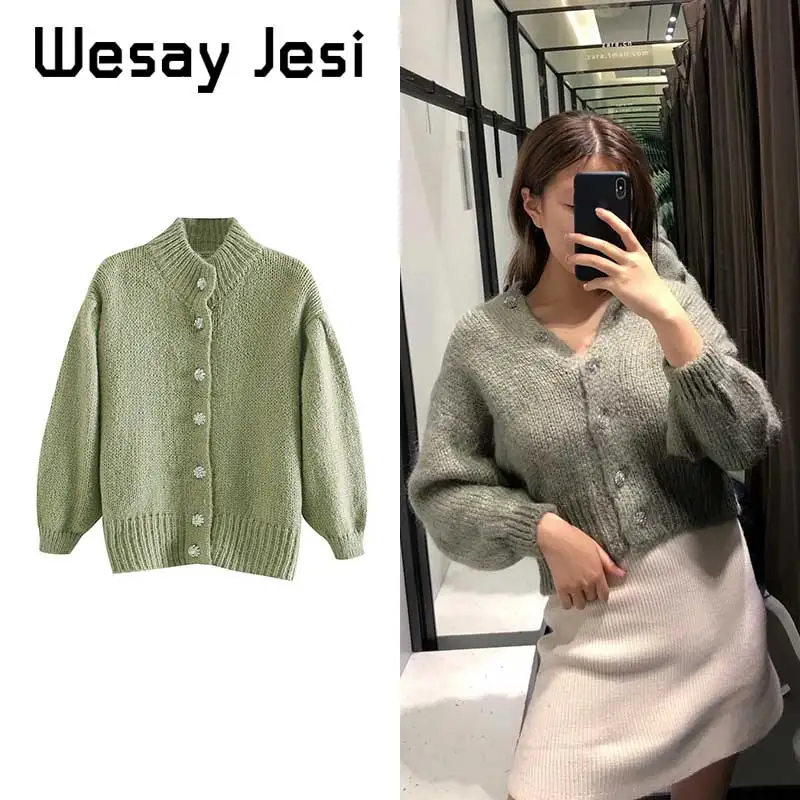 Женский свитер на пуговицах для кардигана винтажная одежда в английском стиле