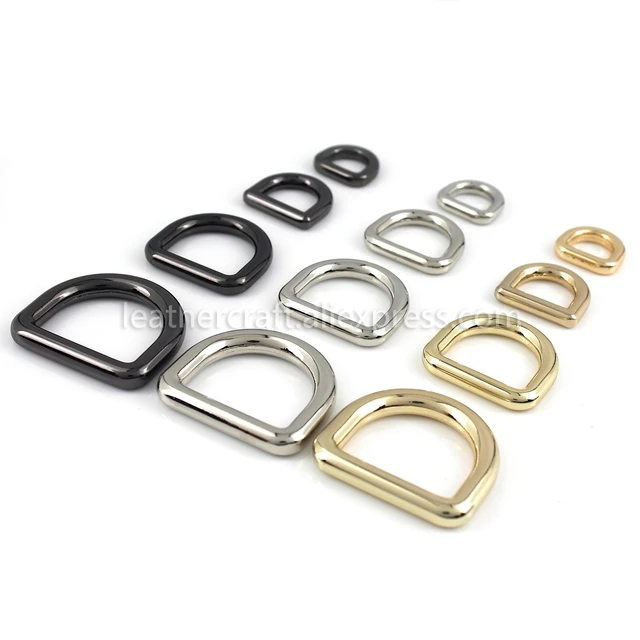 Premium Bag D Loop Seamless Gold D Ring 38mm – Metal Field Shop