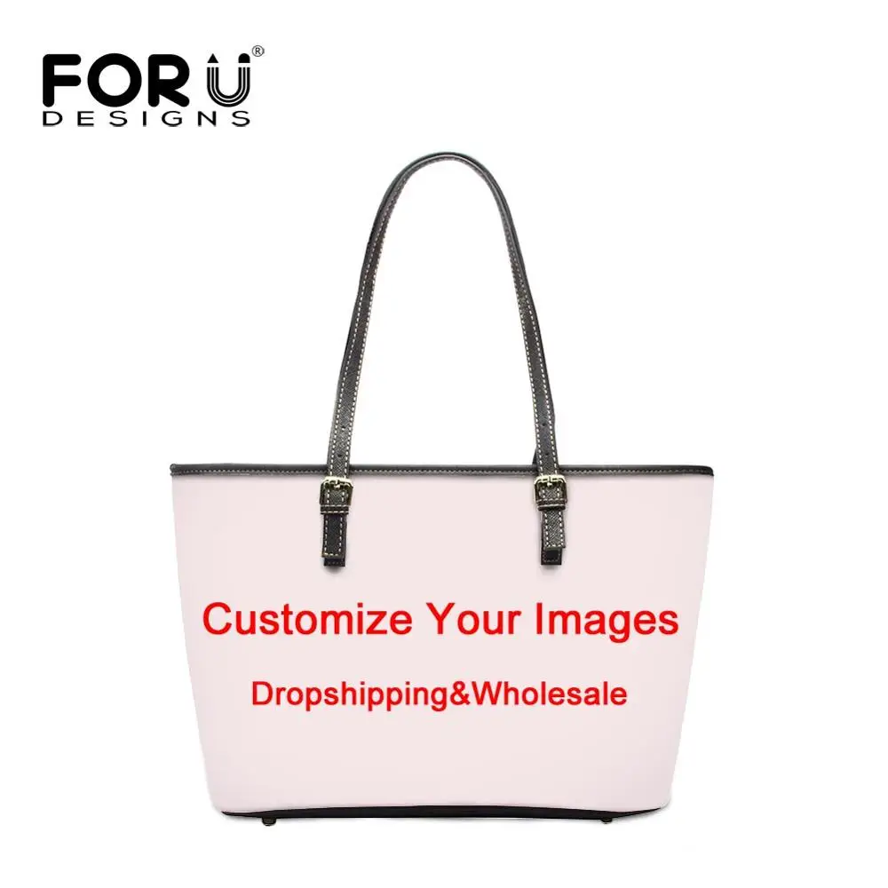 FORUDESIGNS Customize the Image Logo Name on the Personalized PU