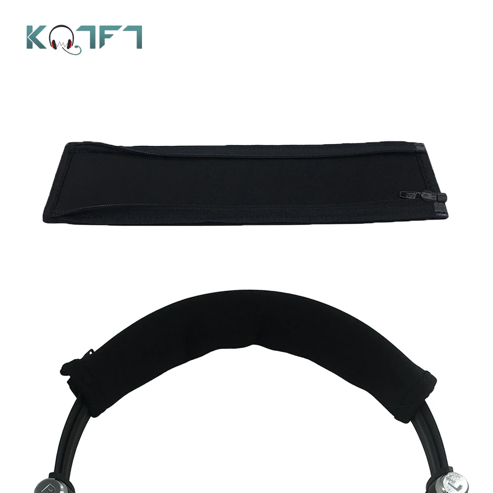 

KQTFT Replacement Headband for Audio-Technica ATH-AR3BT ATH-AR5BT ATH-AR3iS Headset Bumper Parts Cover Cushion Cups Sleeve