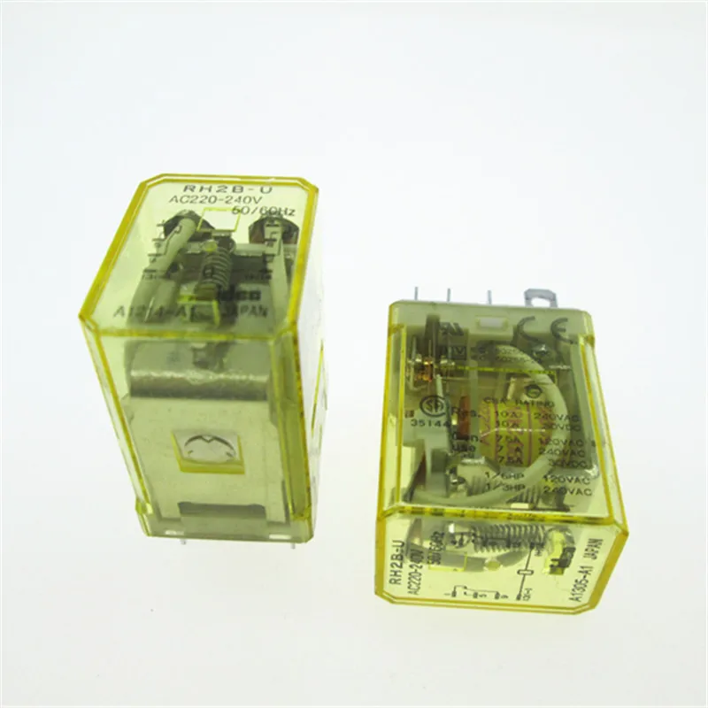 Горячее предложение реле RH2B-U AC220-240V RH2B-U-AC220-240V RH2B-U-AC220V-240V RH2BU RH2B AC220V AC240V DIP8 2 шт./лот