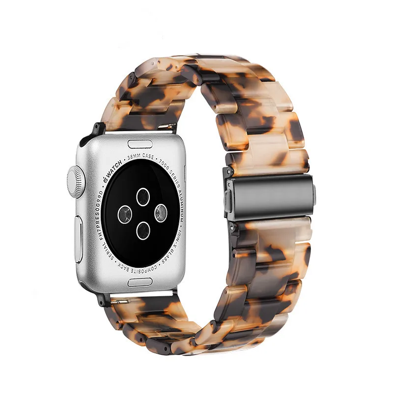 Нержавеющая сталь петля ремешок для apple watch, ремешок 38/42 мм застежка-бабочка браслеты для ремешки для часов iwatch 40 мм series 4 44 мм, версия 1, 2, 3, ремешок