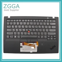 Подлинный верхний чехол для lenovo ThinkPad X1 Carbon Gen 6th 20 KH-20 KG palmest Cover американская клавиатура с подсветкой