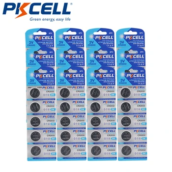 

60Pcs 12Cards 2032 CR2032 DL2032 Cr 2032 3V 210mAh Lithium Button Coin Battery For Watch Toy