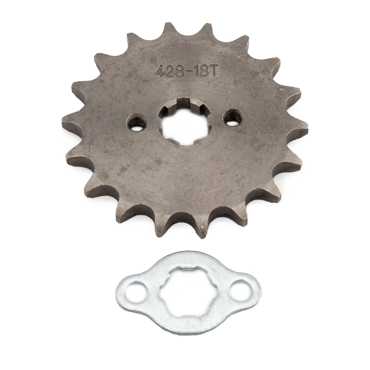Front Engine 428# 10T 11T 12T 13T 14T 15T 16T 17T 18T 19T Teeth 17mm Chain Sprocket With Retainer Plate Locker