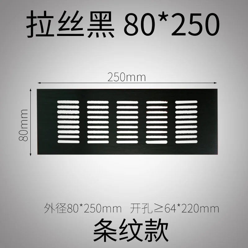 aberturas para ventilação