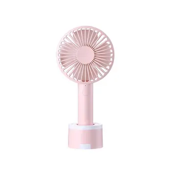 

Handheld Fan Mini Pocket Storage Macarons Small Fan Portable USB Charging Fan