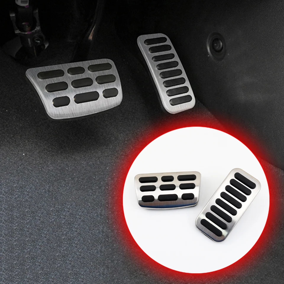Fit For Hyundai Elantra 2017-2021 Accessories AT Automatic Foot Brake Accelerator Fuel Gas Pedal Cover Part Non-slip Style | Автомобили и