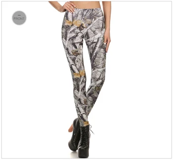 

Sexy Leggings Branches 3d Printing Bucks Leggins Mujer Plus Size Women Elasticity Shiny Slim Workout Leggings Womens Clothing