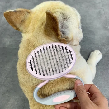 

Combs Dog Hair Remover Cat Brush Grooming Tools Pet Detachable Clipper Attachment Pet Trimmer Combs Supply Furmins for Cat Dog