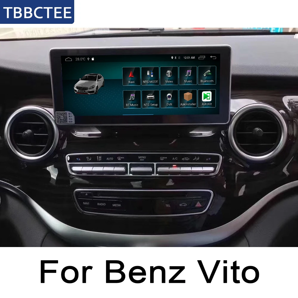 For Mercedes Benz Vito Class~ NTG Android Car GPS Navi Map Original Style Multimedia Player Auto Radio wifi Map