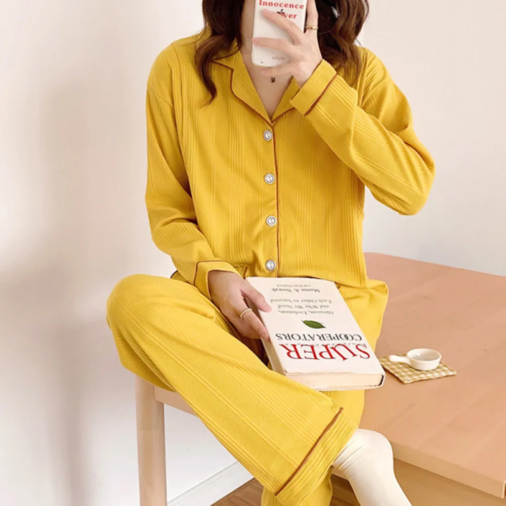 

Fdfklak Loose Sleep Lounge Wear Clothes For Pregnant Women 100% Cotton Thin Maternity Nursing Sleepwear Suit M-XXL Plus Size