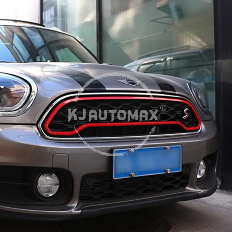 Für Mini Cooper Lands mann F60 Autozubehör Frontgrill Dekoration Rahmen  Kühlergrill dekorative Abdeckung Landmann Außen verkleidung - AliExpress