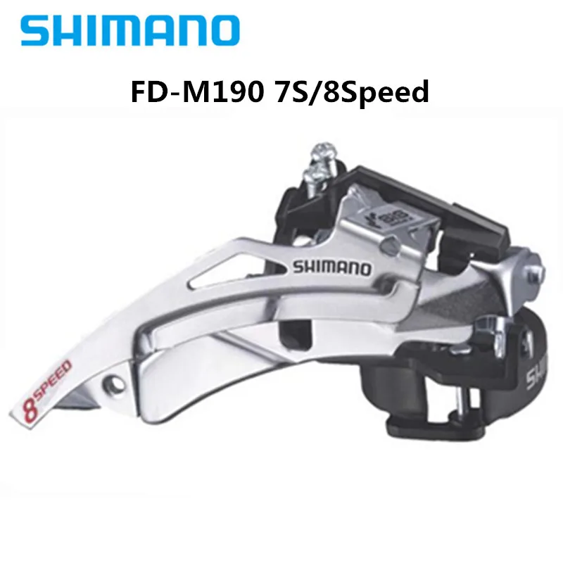 SHIMANO FD-M190 передний циферблат 7 S/8 скорость горный велосипед передний переключатель циферблат 21/24 скорость TX50 версия