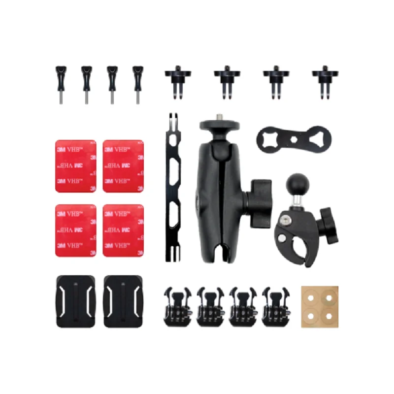 Pacote para um Câmera de Ação Motocicleta Monte um r x Profissional Esportes Acessórios Insta360 x2 - - Image 4