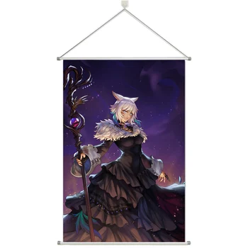 

Anime Final Fantasy XIV Y'shtola Rhul Prsonalize Customer Made Alloy Fabric Wall Poster Scroll 60x90cm 24x36inches