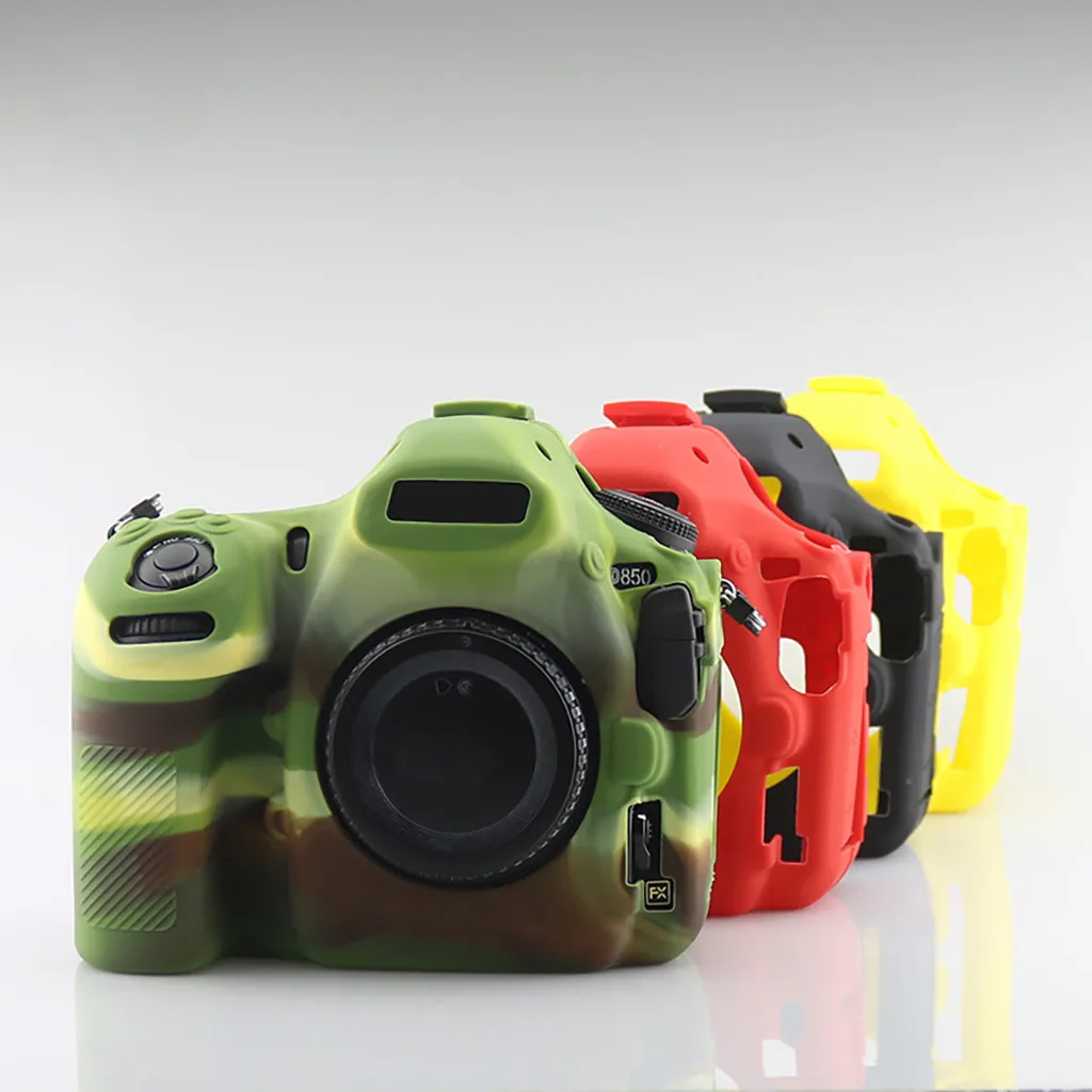EPULA чехол для камеры Nikon D850 портативный мягкий резиновый чехол для камеры Pele Sillicon с защитой от царапин