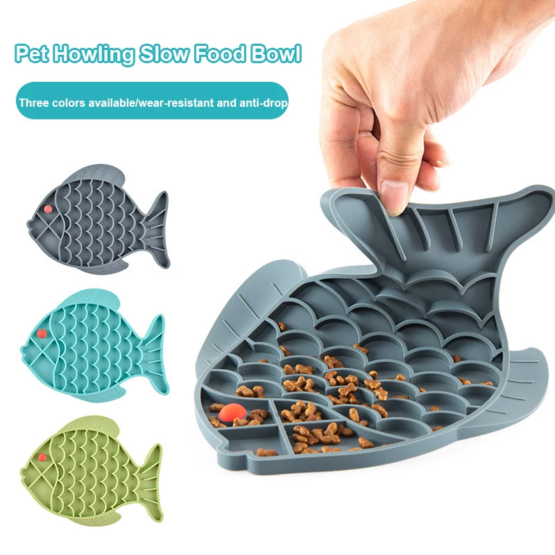 Alfombrilla de silicona para lamer para mascotas, antiasfixia cuenco de grado alimenticio, resistente a altas temperaturas, no deformada, accesorios para gatos y perros