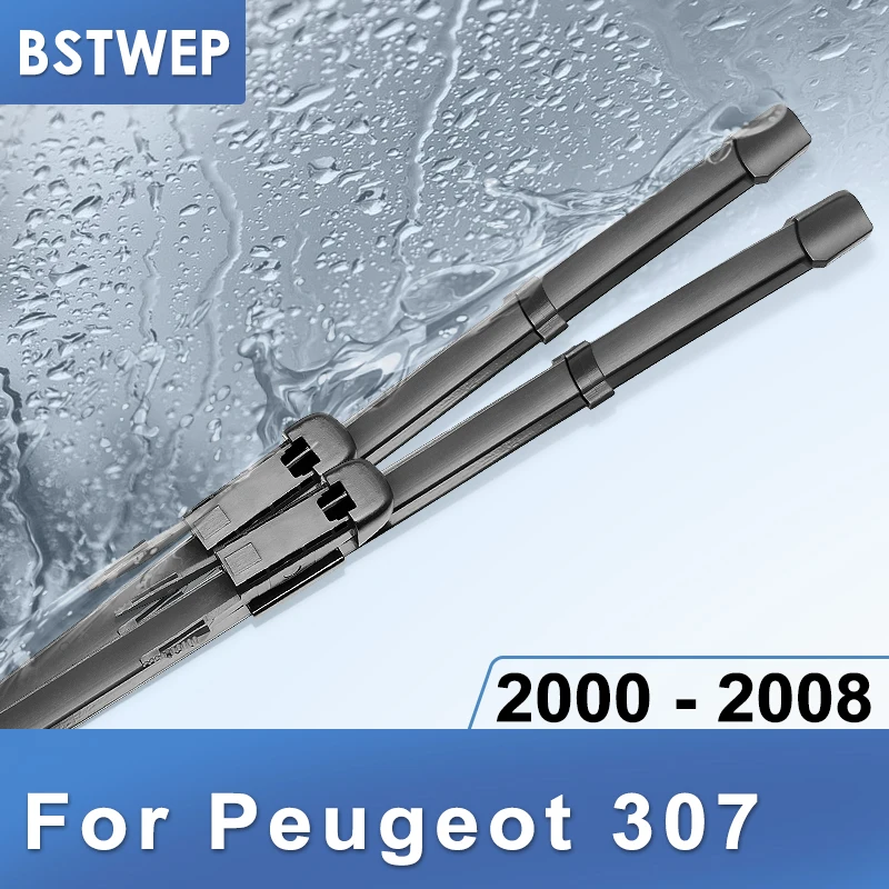 BSTWEP стеклоочистители ветрового стекла для peugeot 307 маховиком/Pinch Tab оружия 2000 2001 2002 2003 2004 2005 2006 2007 2008
