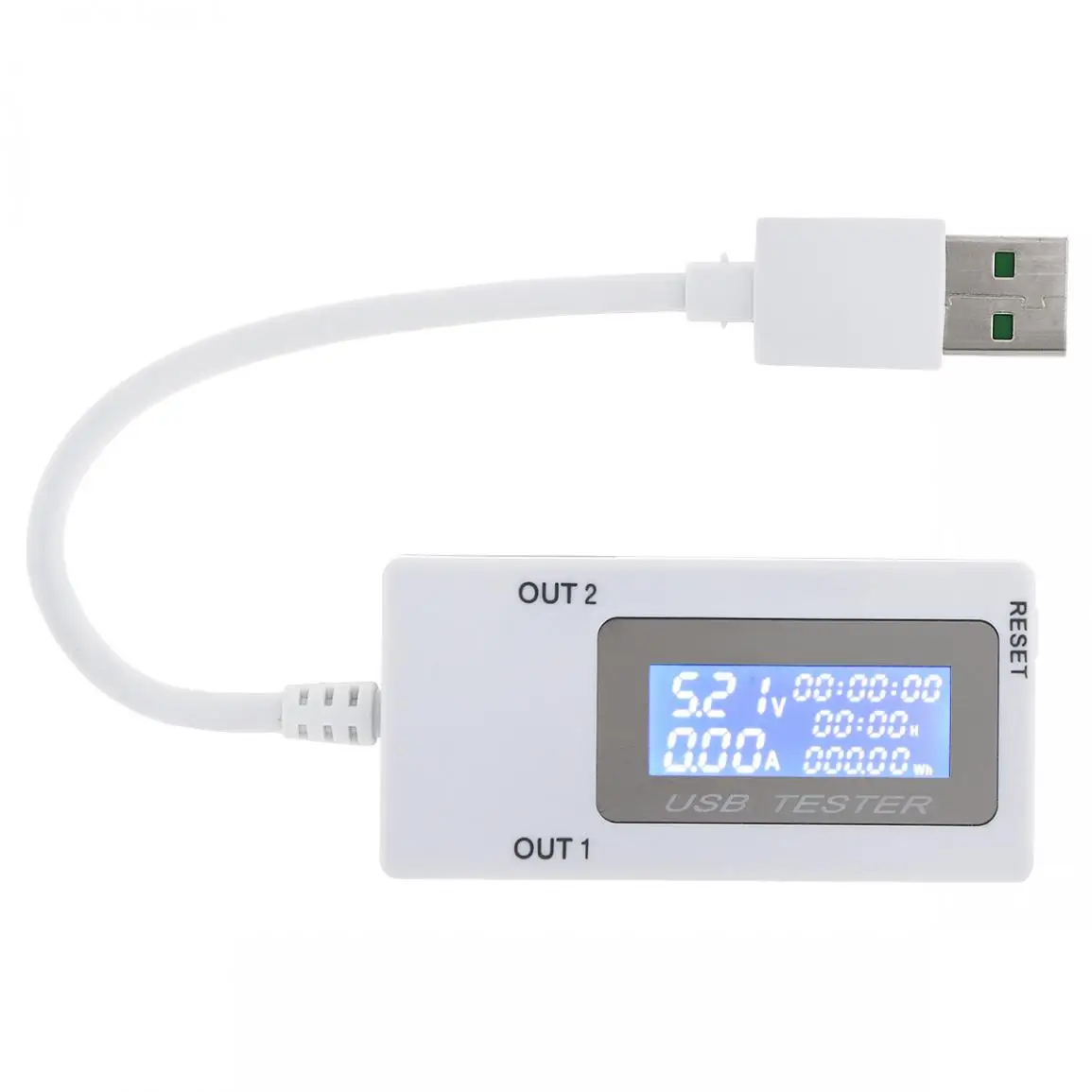 DC 4-30 в/0-5A 0-150 Вт Мини двойной USB тестер напряжения тока USB Амперметр тестер зарядки монитор usb порты цифровой дисплей