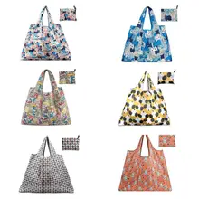 Эко-дружественных большой складной Продуктовый Сумка Heavy Duty моющиеся сумки для покупок