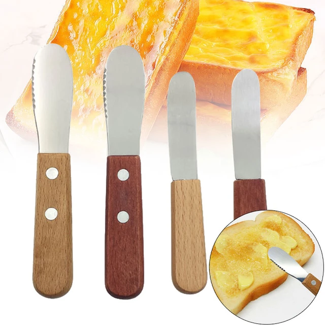 Stainless Steel Cheese Knife Butter Cutter Kitchen Baking Tool Cake Cream  Spatula Scraper Breakfast Sandwich Slicer Jam Spreader - AliExpress