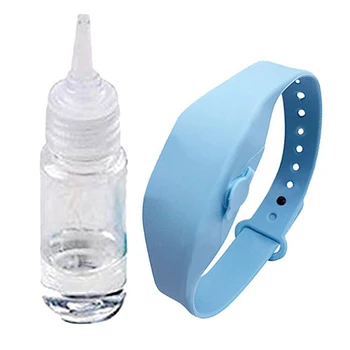 

Portable Outdoor Hand Wash Liquid Wristband Dispenser Sanitizing Bracelet Wearable Disinfection Bracelet Wristbands
