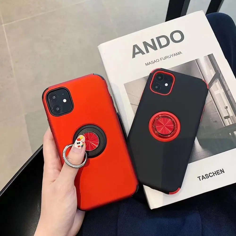 

Armor Magnetic Phone Case For iPhone 11 Pro Max Case Mount Holder Cover For iPhone Xs Max Case For iPhone XR XS X 7 8 6s Plus