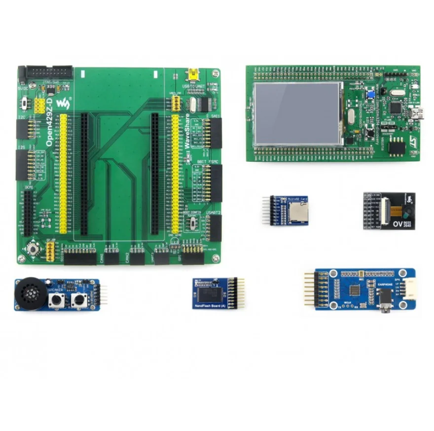 Плата 32F429IDISCOVERY STM32 + 7 модульных комплектов STM32F429I Cortex M4 макетная плата # Open429Z D