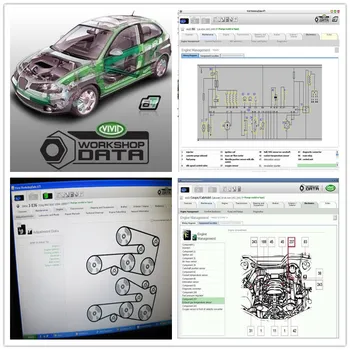 

2020 Hot Auto motive Vivid Workshop data car Auto Repair Software 2010 Vivid Workshop DATA 10.2 Free shipping