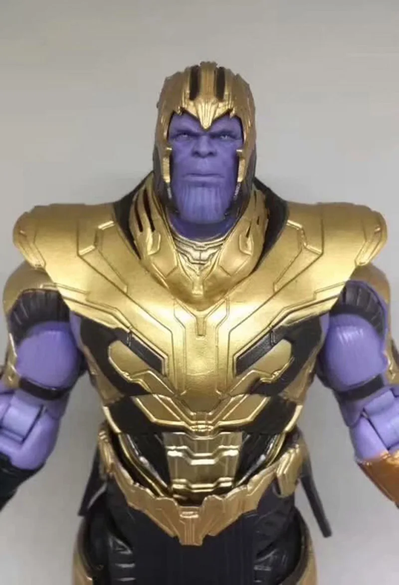 18 см SHF Thanos чудный Фильм Мстители 4 эндигра фигурка модель игрушки кукла для подарка