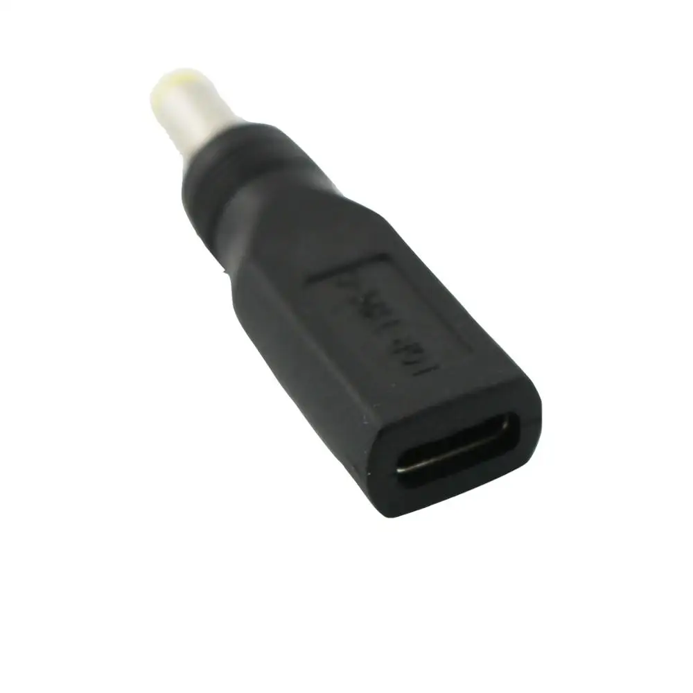 1x USB 3,1 type C гнездовой разъем для постоянного тока 5,5 мм x 2,5 мм штекер питания зарядки адаптер разъем прямой