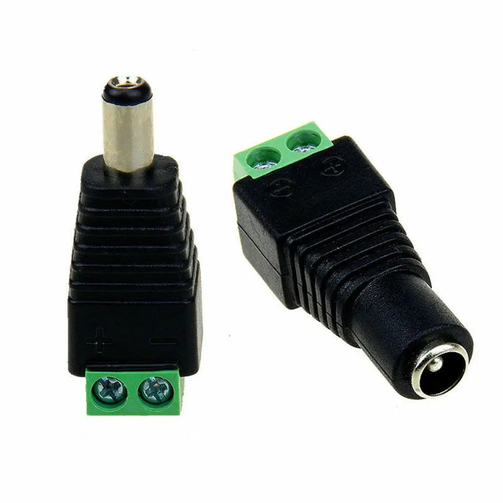 10 пар(20шт) Коаксиальный Cat5 к BNC DC Штекерный соединитель гнездовой разъем переменного тока Переходник Av BNC UTP для видео системы наблюдений Balun