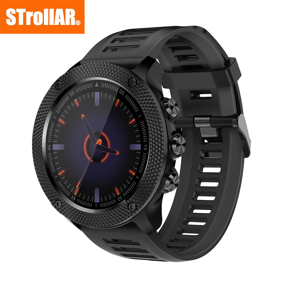 STrollAR Men Smartwatches 2021 30M Waterproof 12 Sport modes Fitness Tracker Clock Smart Watch for Android IOS Xiaomi Huawei 