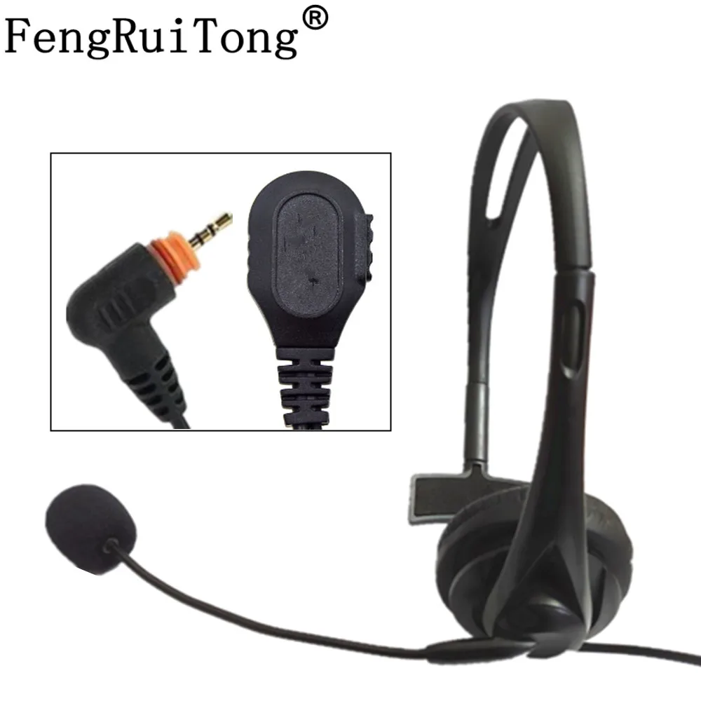 1-Pin Walkie Talkie Mic Headset Bouncer Headphone For Motorola SL3500e SL1M SL300 SL500e SL1600 SL1K  Radios Plug Accessories walkie talkie mic headset bouncer headphone for motorola apx6000 xpr6300 dp4800 mtp6550 p8200 p8268 p8668 radio plug accessories