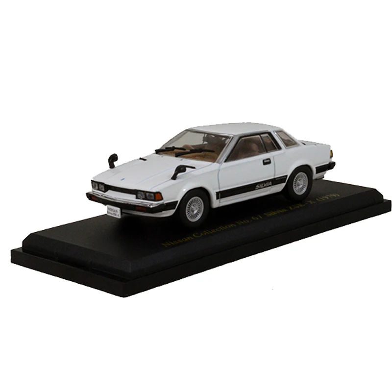 1:43 Nissan Silvia Sylvia сплав оттяните назад модель автомобиля белые для детские игрушки подарки