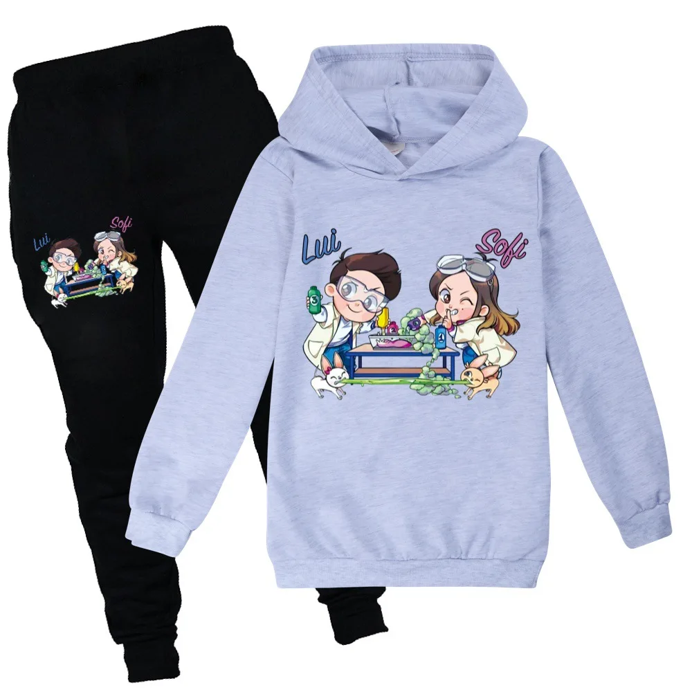 

Adorable Baby Clothing Children Cotton Thin Hoodies Pants Me Contro Te Boys Girls Long Sleeves Sweatshirt Teen Clothes For Kids