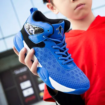 

Best Selling Boys Children Flats Sneakers High Top Boys School Shoes Wearable Casual Sneakers For Boy Mesh Children Brand Shoes