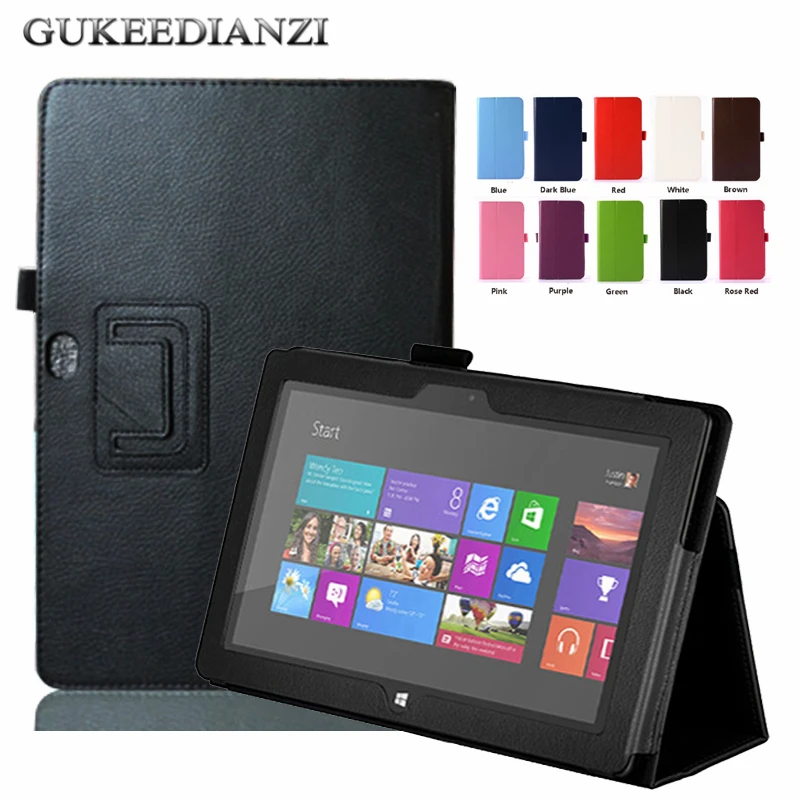 GUKEEDIANZI кожаный чехол-подставка для планшета microsoft Tab Surface RT 10,6 дюймов откидной кожаный откидной вращающийся чехол для планшета
