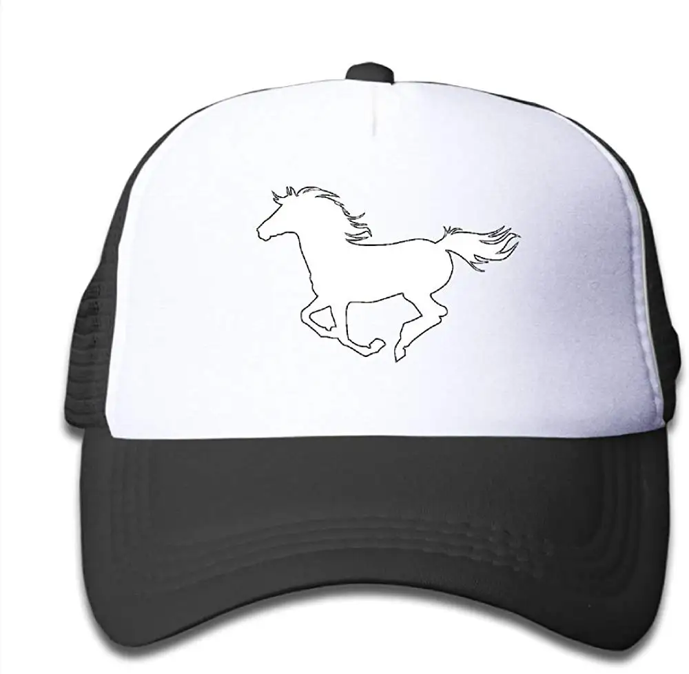 Детская белая бейсболка для дальнобойщика с регулируемой сеткой для мальчиков и девочек